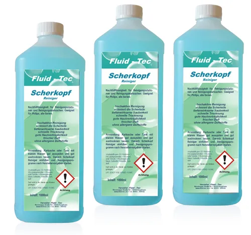 Liter Scherkopfreiniger für Philips Rasierer Serien 5000 7000 8000 9000 3