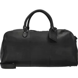 The Chesterfield Brand Wax Pull Up 0 Weekender Reisetasche 53 cm - Schwarz - Hochwertige Leder-Reisetasche, ideal für Kurztrips, mit stilvollem Design und viel Stauraum für Ihre Essentials.