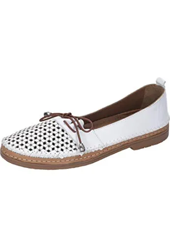 Manitu Damen Slipper 39 EU - Bequeme Sandalen mit weicher Lederdecksohle für optimalen Tragekomfort den ganzen Tag.