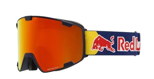 Red Bull Snow Goggle PARK-19RE2 - Skibrille mit Anti Fog Coating und doppelter Linse für fog-freie Sicht, ideal für klare Sicht und maximalen Schutz auf der Piste.