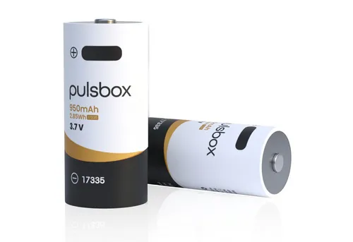 pulsbox RCR123A 17335 Li-Ion 3.0V 3.7V 950mAh USB-C wiederaufladbar Akku