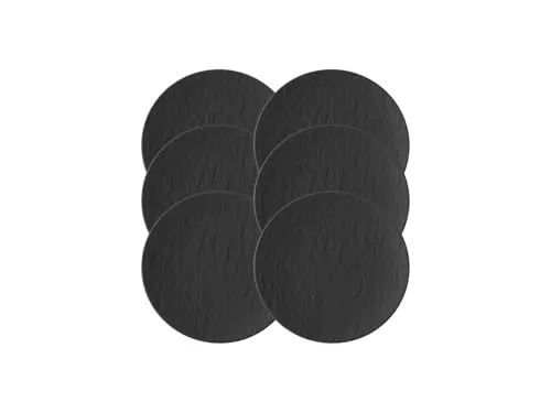 Villeroy & Boch Manufacture Rock Brotteller Set in schwarz von Villeroy & Boch