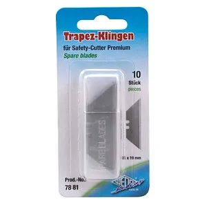 WEDO Cuttermesser-Klingen silber 19 mm, 10 St.
