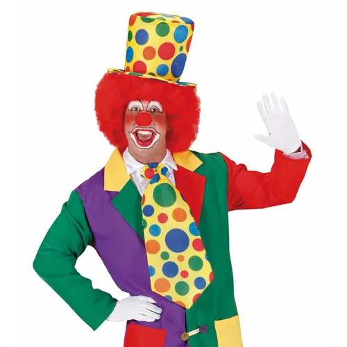 Riesige bunte Clown Krawatte für Kinder Übergröße Party Kostüm Zubehör