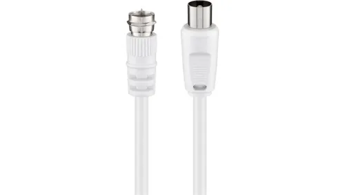 Kabel przyłączeniowy SAT/antenowy ( 70 dB), podwójne ekranowanie - Długość kabla