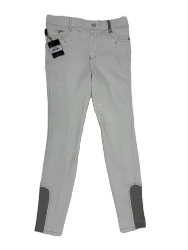 Kerbl Covalliero Kinder Mädchen Reithose weiß Gr. 164 Basic Plus