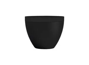 GARDEN ID Blumentopf – Green Care Impact Black-Anth – 40 x 31 cm - Eleganter Blumentopf für drinnen und draußen, hergestellt aus 100 % recyceltem Material. Dank UV- und frostbeständiger Eigenschaften bleibt er lange schön. Ideal für kreative Pflanzenarrangements.