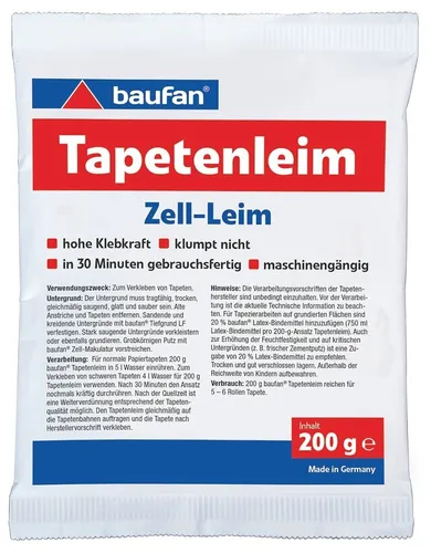 Baufan Tapetenleim - Gewicht: 200 g