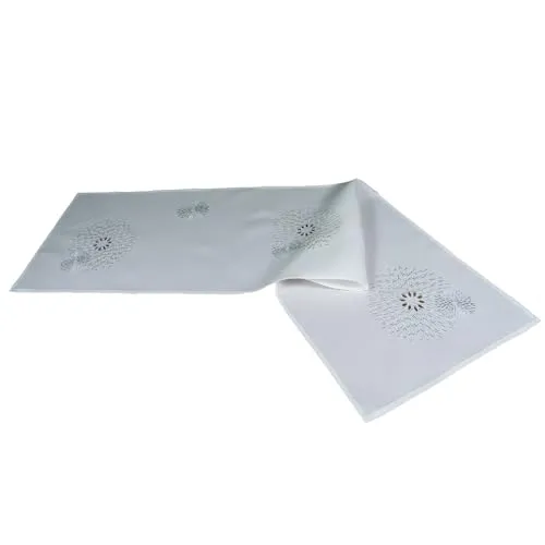 Tischläufer Weiß von Heimtexland