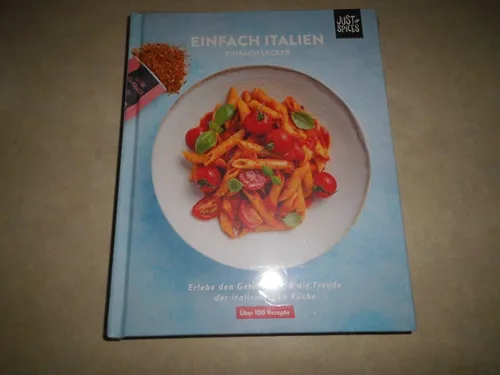 😃Just Spices Kochbuch - Einfach Italien  - über 100 Rezepte NEU, OVP