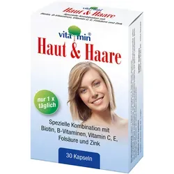 Haut & Haare Vitamin Kapseln 30 St