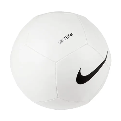 Nike, DH9796 Pitch Team, Fußball Ball, 4, Weiss Schwarz