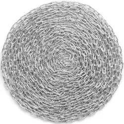 VEVOR Spiralkette aus Kohlenstoffstahl 5,1mmx30,48m - Ketten für robuste Anwendungen, mit einer Tragfähigkeit von 500 kg und einer Bruchlast von 1542 kg, ideal für schwere Lasten.