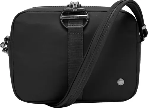 Pacsafe Citysafe CX Square Crossbody Umhängetasche 21 cm RFID schwarz - Umhängetasche für Erwachsene mit RFID-Schutz, leicht und kompakt (0,26 kg), ideal für sicheres Reisen und alltägliche Nutzung.