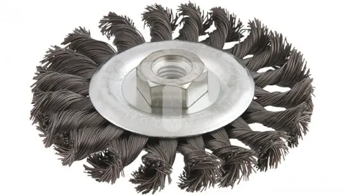Szczotka druciana tarczowa 115 mm x M14 62H140