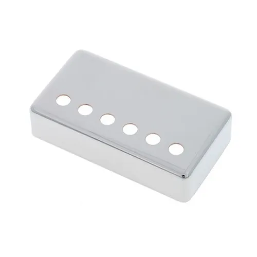 Seymour Duncan Humbucker Cover Nickel - Instrumentenzubehör, hochwertiges vernickeltes Humbucker Cover aus Neusilber, passend für reguläre 6-Saiten Humbucker, ideal für perfekten Klang und Optik.
