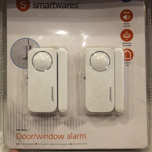 Smartwares Türalarm Fensteralarm SMA-40251 90 dB Alarmanlage Weiß- KG2 198