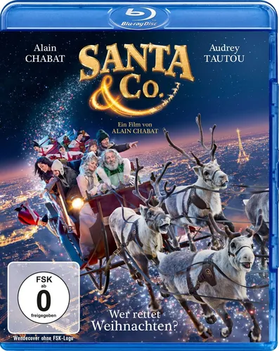 Santa & Co. - Wer rettet Weihnachten? (2017)[Blu-ray/Neu/OVP] Alain Chabat, Audr