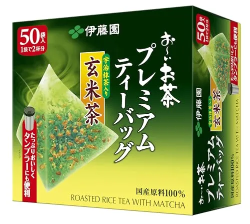 Produktbild Itoen Premium Tee Bag Genmai Tea 1.8g