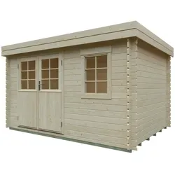 Kiehn-Holz Gartenhaus KH 28-119 Natur Unbehandelt 340 cm x 250 cm