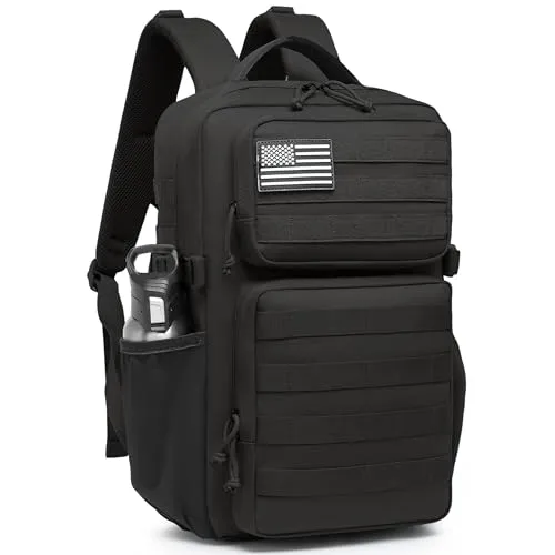 Wotony Militärischer Taktischer Rucksack für Herren, 25L von Wotony