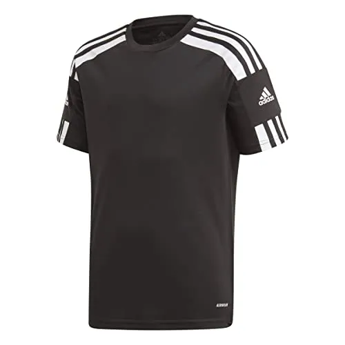 adidas Jungen Squadra 21 Jersey, Black / White, 5-6 Years