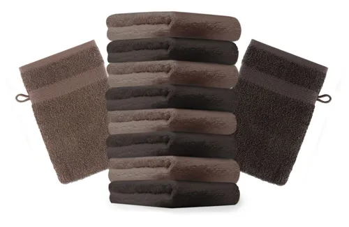 Betz Waschhandschuh Set 10 Stück Premium 16x21 cm - Waschhandschuhe aus 100% Baumwolle, flauschig und saugstark, ideal für ein Wohlfühl-Ambiente. Waschbar bei 60°C und trocknergeeignet.