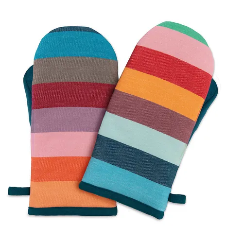 Remember Ofenhandschuhe - Hitzebeständige Topfhandschuhe im bunten 2er Set - Topflappen & Ofenhandschuhe - Hochwertige, hitzebeständige Materialien bieten optimalen Schutz vor Verbrennungen und sorgen für ein angenehmes Tragegefühl beim Kochen und Backen.