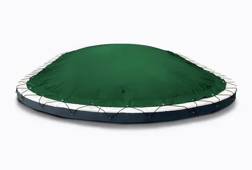 AirDeluxe Ovale Pool-Abdeckplane in grün von AirDeluxe