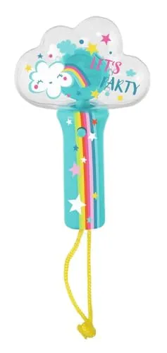 moses. Mini-Bringsel Partylicht Kleine Wolke – Disco-Handlicht mit bunten LEDs, rotierendes Lichtspiel für Kindergeburtstage, Konzerte und Partys, inkl. Batterien
