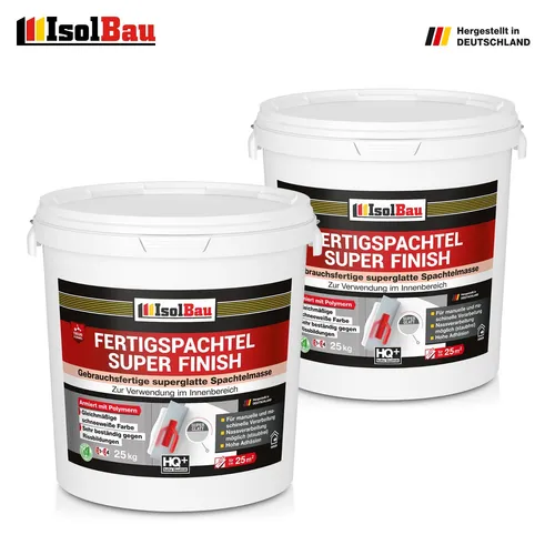 Spachtelmasse 50 kg Fertig Spachtel masse Super Finish Q4 Fugenspachtel Spachtel