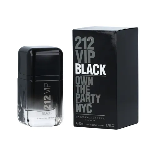 Carolina Herrera 212 VIP Black Eau de Parfum 50 ml - Damendüfte mit provokantem Sex-Appeal, erhältlich seit 2017. Entdecken Sie die faszinierende Duftkombination aus Absinth, Lavendel und Vanille.