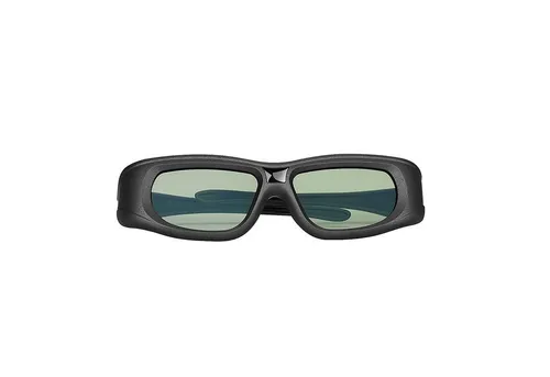TPFNet Aktive Shutterbrille für 3D TVs und Beamer - Wiederaufladbar - Schwarz (2 Stück) - 3D-Brillen für RF 3D TVs und Beamer, mit 60 Stunden Akkulaufzeit und faltbarem Design für optimalen Komfort und Kinoqualität.