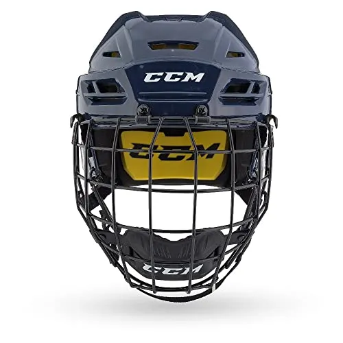CCM HTC Tacks 210 IJshockey Helm Combo (Kleur - Navy, Maat - L)