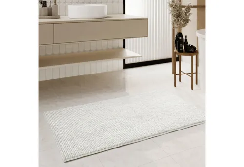 Badematten & Badteppiche Weiß von Wecon home Basics