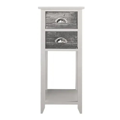 HTI-Living Beistelltisch Mia mit 2 Schubladen in weiß von HTI-Line