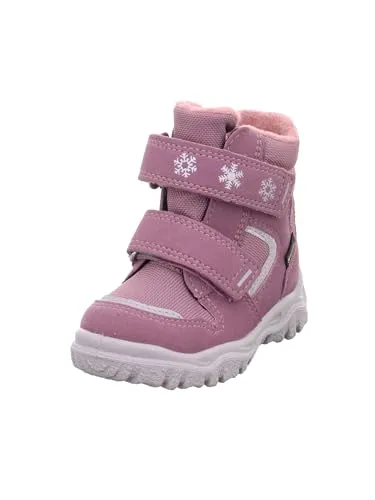 Superfit Winterstiefel - Robuste Qualität für Kinder - Wanderschuhe in Größe 21, lilarosa, wasserabweisend mit wärmendem Innenfutter. Ideal für kalte Tage und abenteuerliche Ausflüge.