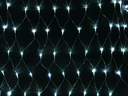 Linder Exclusiv Lichtnetz 160 LED Kaltweiß