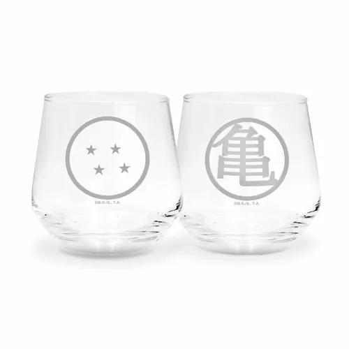 ABYstyle Gläser-Set Dragonball Z 2-tlg., Whiskygläser, Glas, 300 ml, ABYVER287