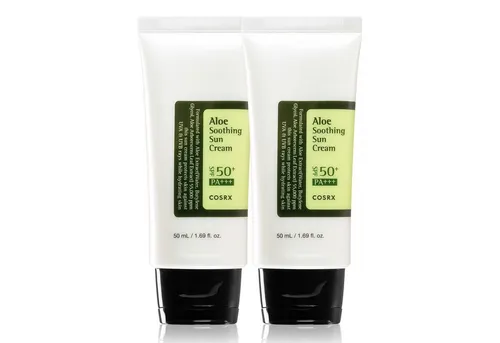 Produktbild Cosrx Sonnenschutzcreme Soothing Sun Cream SPF 50+PA+++ Sonnenschutzpflege mit Aloe Vera, 2-tlg., Sonneschutzcreme, Sonneschutzpflege, SPF 50+