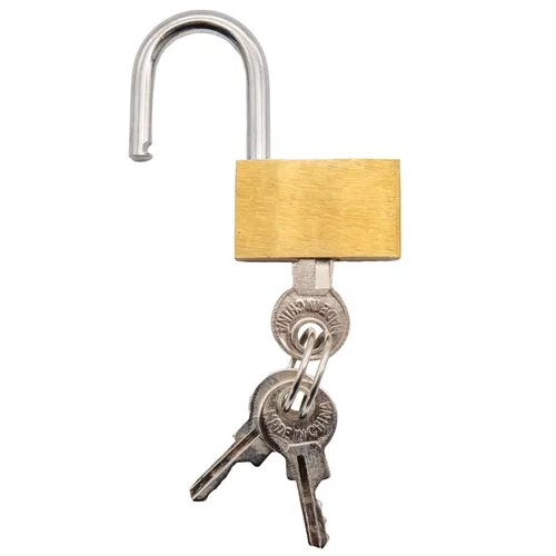 Vorhängeschloss Schloss Bügelschloss Vorhangschloss Kofferschloss 3,1x 2x 0,5cm