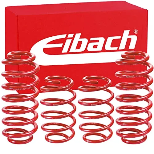 EIBACH Sportline Tieferlegungsfedern für BMW 3 E46 - Tieferlegungsfedern mit bis zu 50mm VA und 30mm HA, ideal für sportliches Fahrverhalten und verbesserten Grip. Perfekt für Tuning-Enthusiasten.