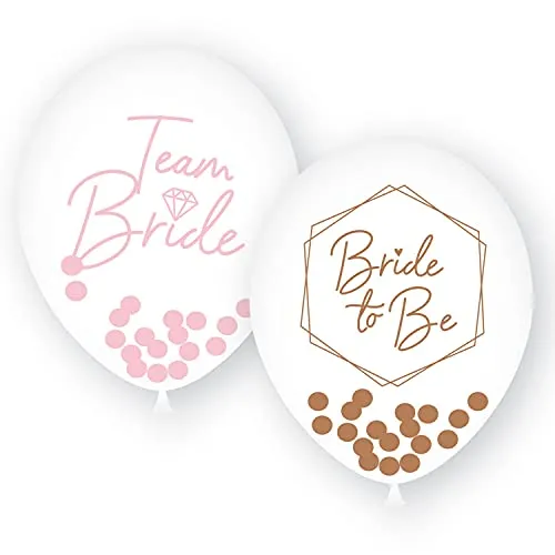 Hen Party 6 Latex Ballons 27cm