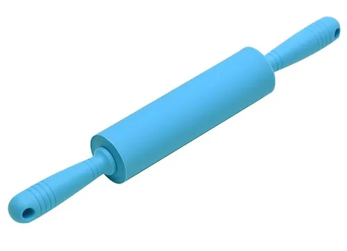 Antihaft-Silikon-Nudelholz BLAU 38cm