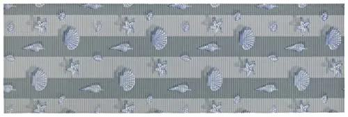 WENKO Weichschaummatte Mare, rutschfeste Bodenmatte, vielseitig nutzbar als pflegeleichter Duschvorleger & schmutzabweisender Küchenläufer, hygienisch, atmungsaktiv, zuschneidbar, 65 x 200 cm