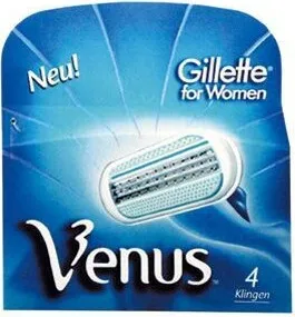 Gillette Venus Rasierklingen Ersatzklingen 4er-Pack Set Damenrasierer