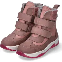 Bisgaard Unisex Schlupfstiefel in Rose/Pink - Größe 32 - Wasserfeste und atmungsaktive Schlupfstiefel in trendigem Rose/Pink, ideal für kalte Tage mit warmem Futter und praktischen Klettverschlüssen.
