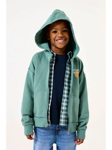 Garcia Sweatjacke in Türkis, Größe 104/110, cyan, Kinder