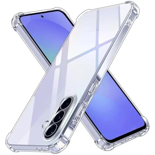 CoolGadget Rugged Handyhülle für Samsung Galaxy A36 5G Rugged Case, stoßdämpfende TPU Hülle Transparent Klar, kompatibel mit Samsung Galaxy A36 5G (6,7 Zoll)