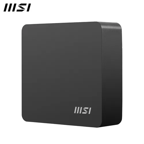 MSI CUBI NUC AI 1UMG-018BEU - Mini PC Barebone mit Wi-Fi 6E - Barebone Mini PC mit Intel Core Ultra 7, 16 Kernen und Wi-Fi 6E für blitzschnelle Netzwerkanbindung, ideal für Home Office und kreative Anwendungen.